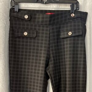 PLAID PULL ON LEGGINGS